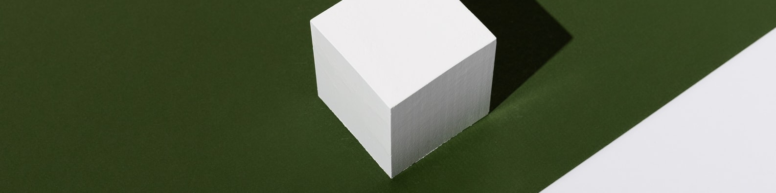 Abstract LinkedIn Cover Photo with Look A Minecraft Block