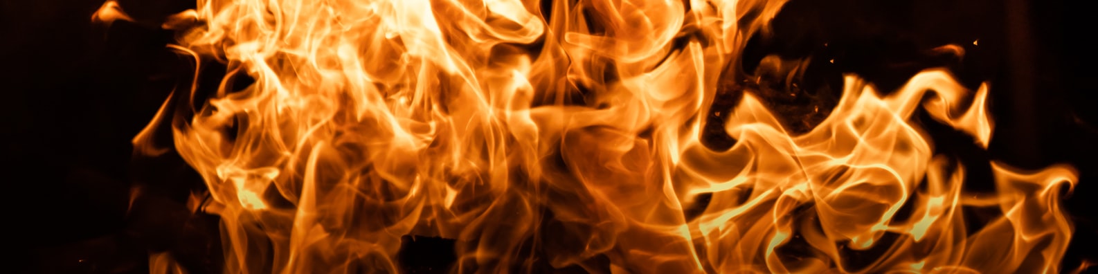 Abstract LinkedIn Cover Photo with Who Has Got A Flamethrower