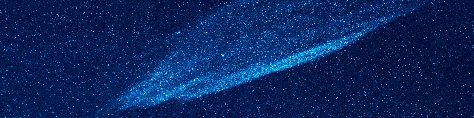 Abstract LinkedIn Cover Photo with Who Knew Space Was Blue