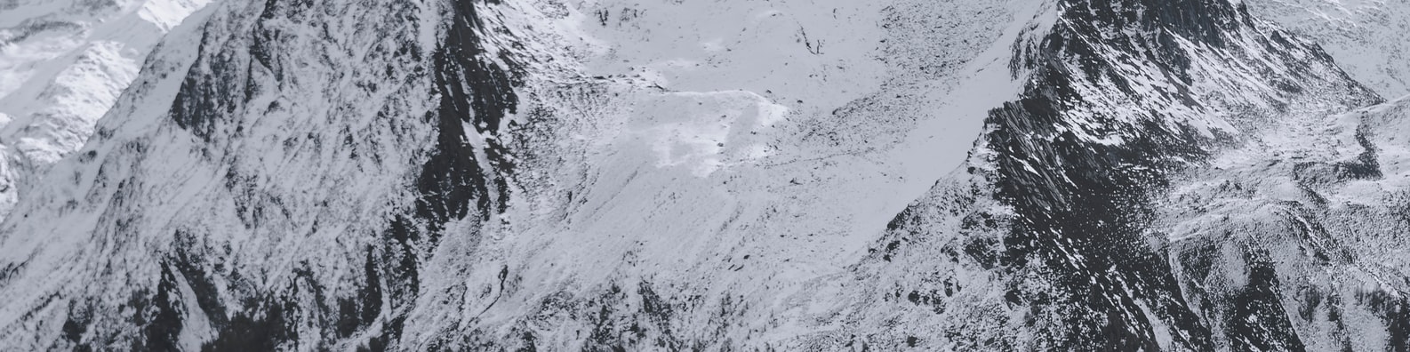 Nature LinkedIn Cover Photo with Rocky Mountain Covered With Snow