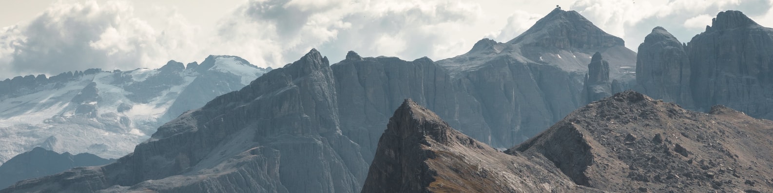 Nature LinkedIn Cover Photo with Rocky Mountain View In Daylight
