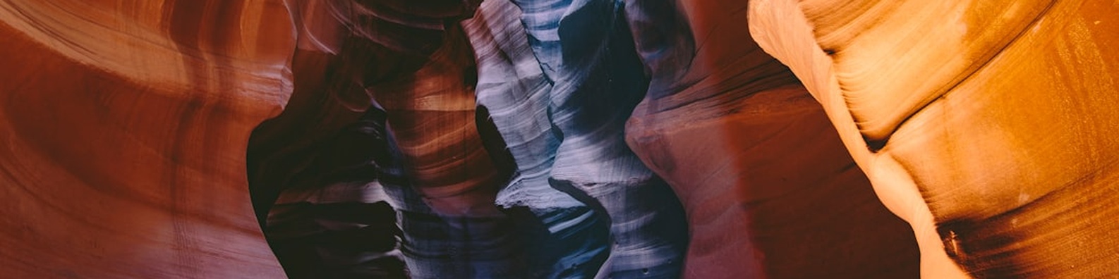 Nature LinkedIn Cover Photo with Antelope Canyon Sandstone Formations