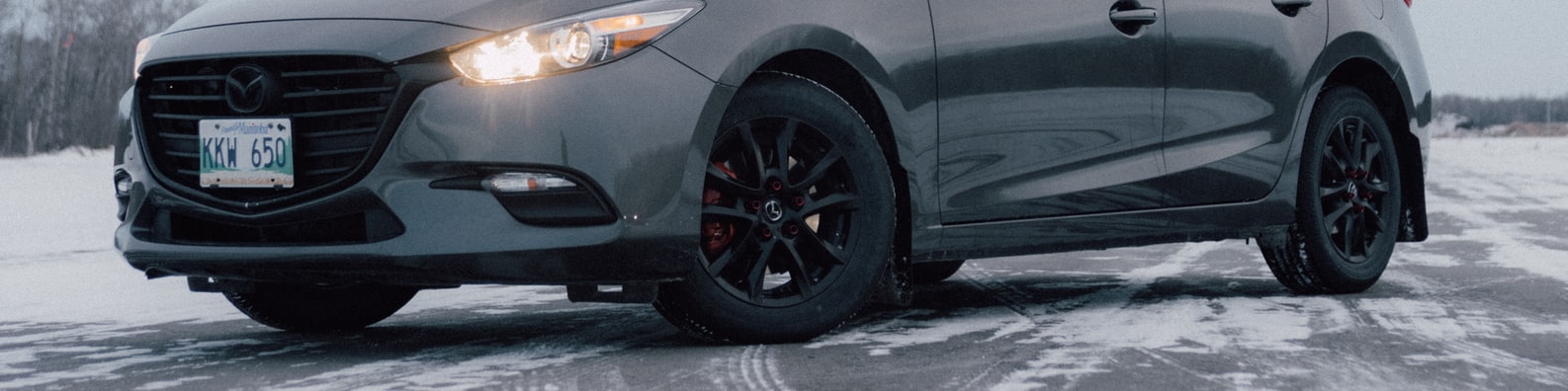Technology LinkedIn Cover Photo with I Got My Snow Tires Equipped