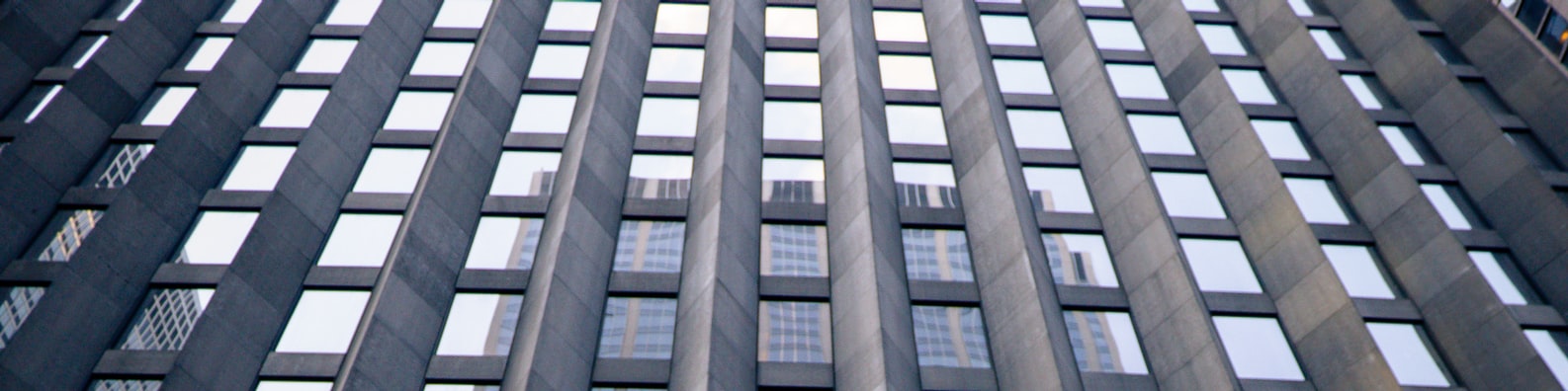 Urban LinkedIn Cover Photo with Clean Mirrorlike Windows
