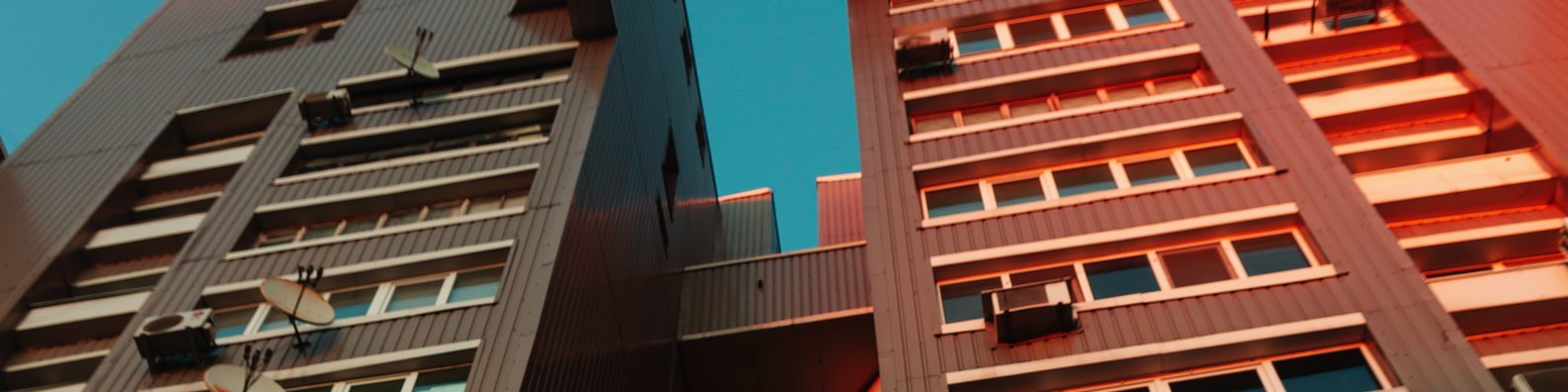 Urban LinkedIn Cover Photo with Forms A Letter H