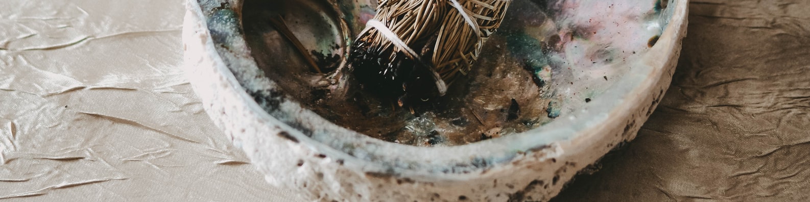 Urban LinkedIn Cover Photo with Smudge Sticks