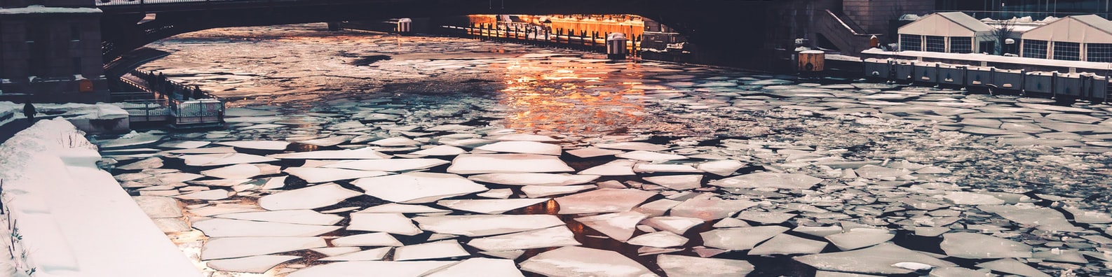 Urban LinkedIn Cover Photo with The Ice Is Melting