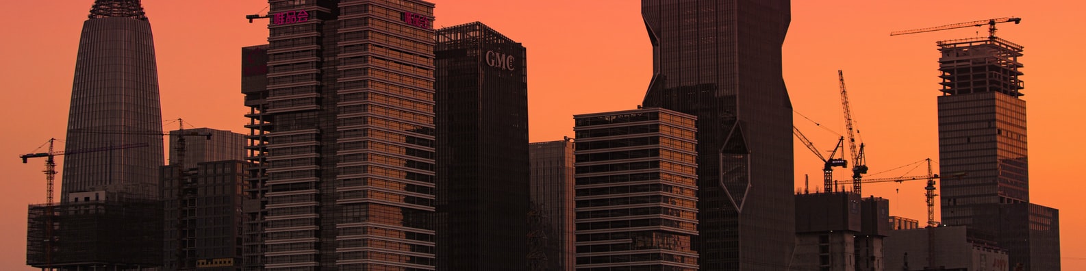Urban LinkedIn Cover Photo with The Sky Is Painted Orange