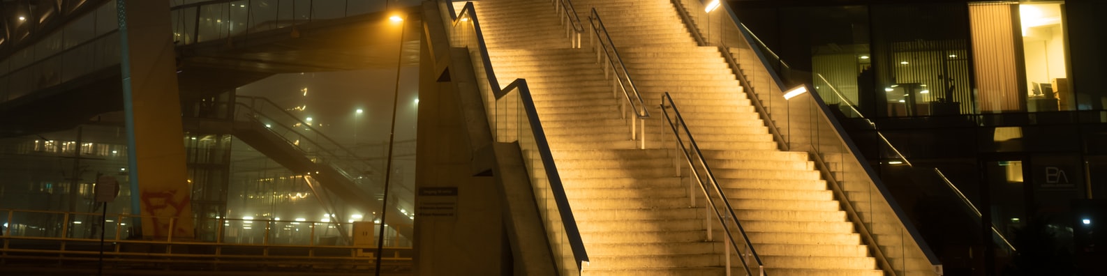 Urban LinkedIn Cover Photo with This Is A Really Nice Overpass