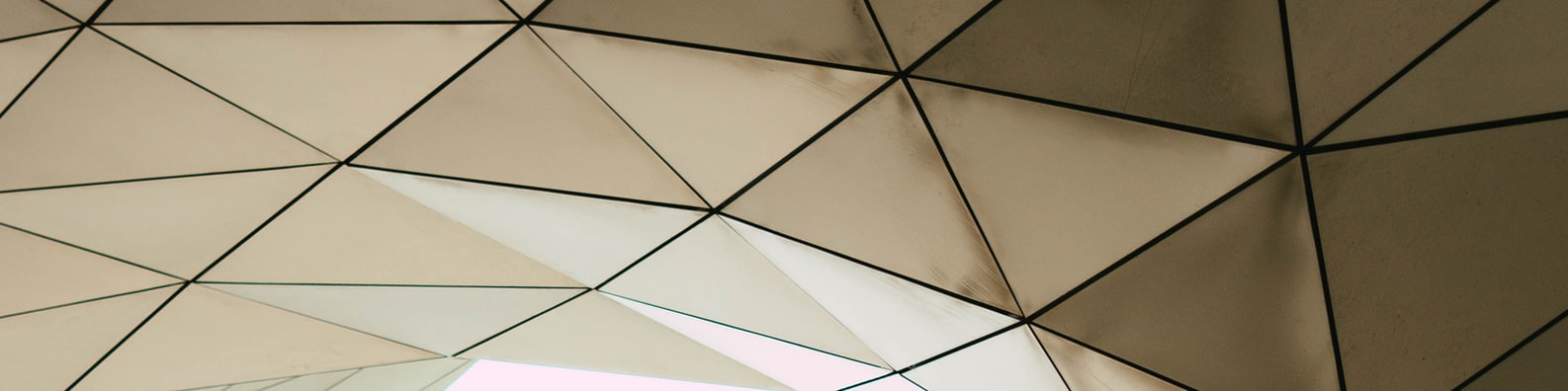 Urban LinkedIn Cover Photo with Triangular Puzzle