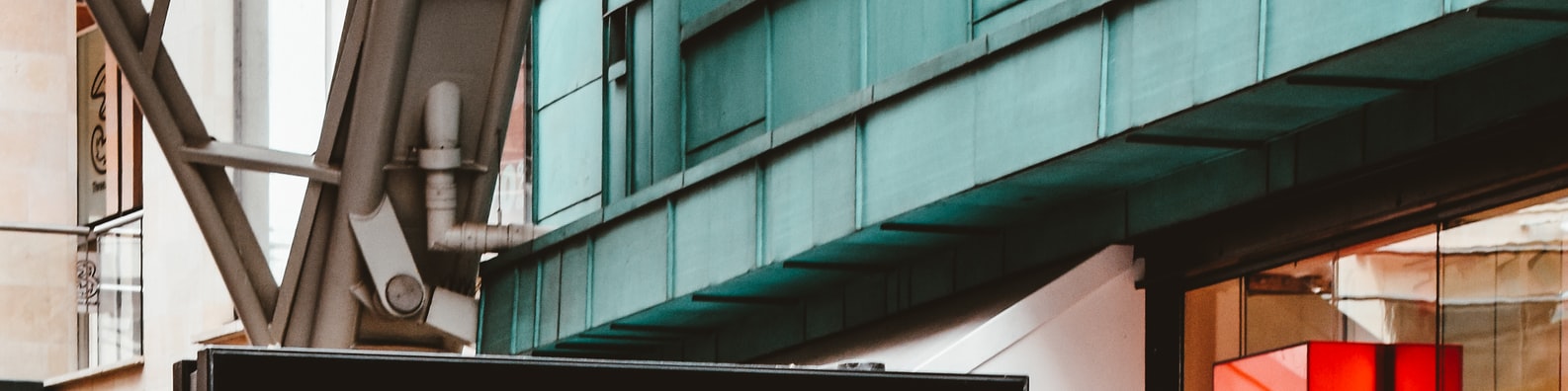 Urban LinkedIn Cover Photo with View From My Apartment Window